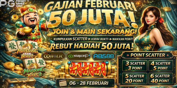 GAJIAN FEBRUARI 50 JUTA 